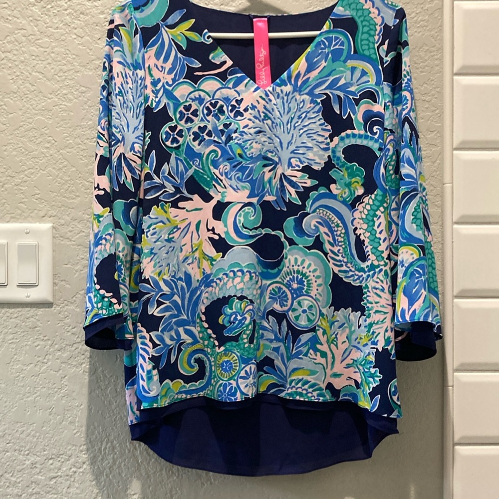 Lilly Pulitzer Florin reversible Women's Top Small